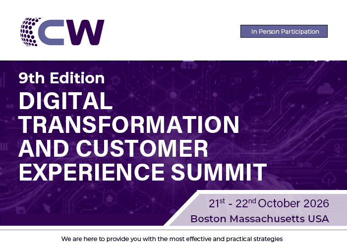 Digital Transformation & Customer Experience Summit 2026 cover