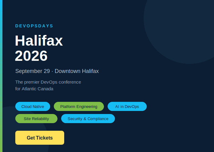 devopsdays Halifax 2026 cover