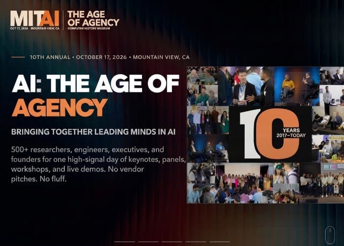 MIT AI Conference 2026 cover