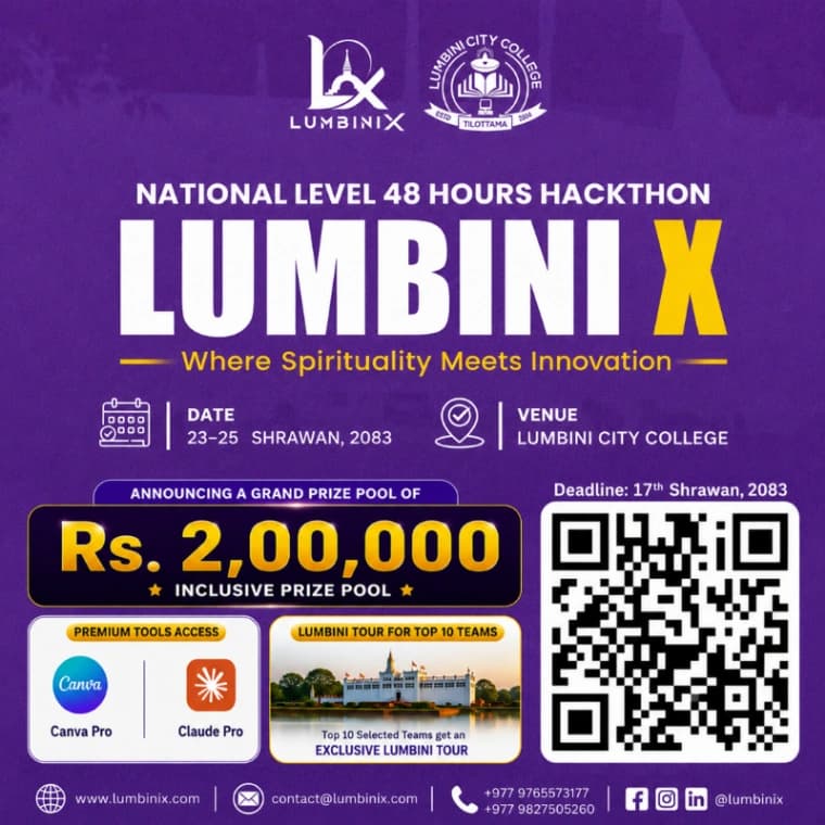 LumbiniX 2026 cover