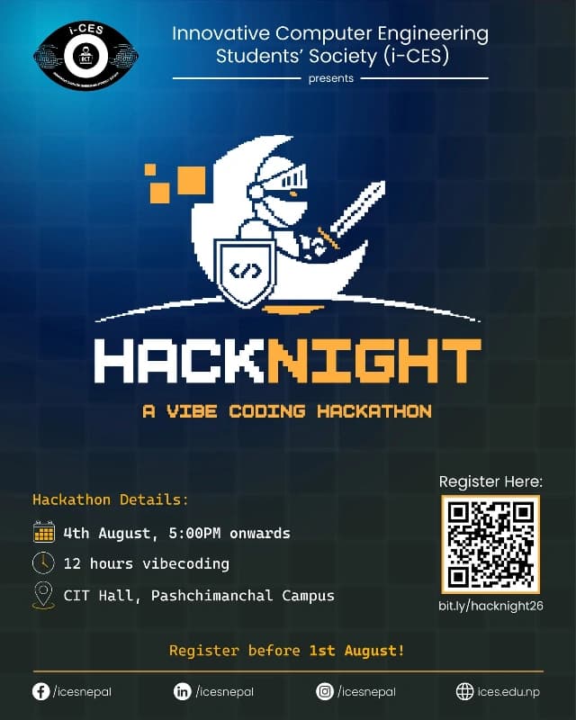 HackNight 2026 cover