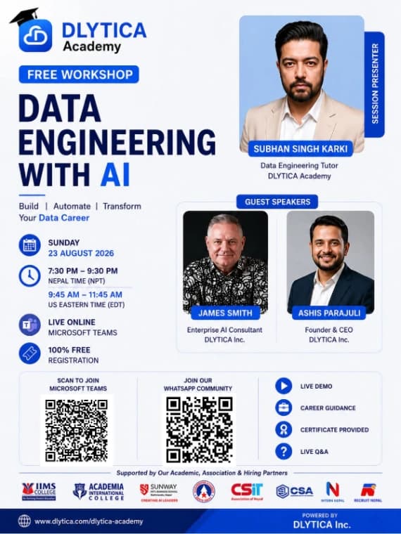 FREE Workshop: Data Engineering with AI cover